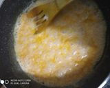 A picture of step 4 of Butter scotch musk melon halwa.