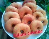 A picture of step 1 of Doughnut recipe.