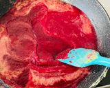 A picture of step 4 of Beetroot halwa.