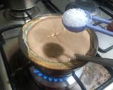 A picture of step 3 of Chocolate Biscuit Pudding.