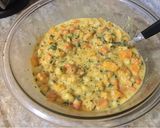 Foto del paso 5 de la receta: Budín de vegetales con base de remolacha