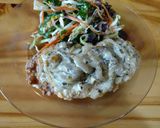 Foto del paso 5 de la receta: Milanesas de pollo fugazzeta