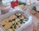 Foto del passaggio 1 della ricetta Sformato di zucchine, patate, pomodori e mozzarella