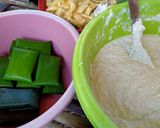 Foto langkah ke 2 dari resep Kue bungkus pisang/roko-roko unti khas makassar.