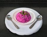 A picture of step 6 of Beetroot Cold Curd Rice - Nutritious - Probiotic - Cooling Comfort Food.
