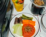 Foto langkah ke 4 dari resep Sambalado Uok Sayur Kukus.