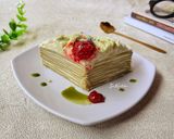 Foto langkah ke 16 dari resep Mille Crepes Matcha.