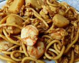 Foto langkah ke 4 dari resep Mie Goreng seafood ala chinese food.