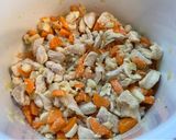 🇭🇺 🍗 Tárkonyos csirkeragu leves recept fázis 2 fotója