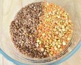 बुलगुर और मिक्स दाल फैंसी खिचड़ी (Bulgur Mix Dal Fancy Khichdi) रेसिपी चरण 1 फोटो