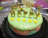 Foto langkah ke 7 dari resep Ogura unicorn / rainbow chiffon gluten free tepung beras.