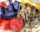 صورة لخطوة 2 من وصفة مشاوي كباب لحمة بالفرن 😋