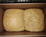 Foto langkah ke 10 dari resep Roti Gandum (Whole Wheat Milk Bread).