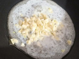Roasted corn garlic soup
