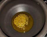 A picture of step 2 of Kadhi pakoda.