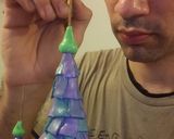 Foto del paso 15 de la receta: Torta Torre de Rapunzel Enredados Tangled de Disney