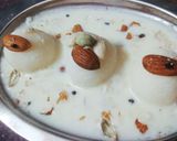 A picture of step 10 of Special Rasmalai.