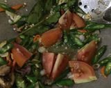 Foto langkah ke 3 dari resep Tumis cumi & tempe cabe hijau.