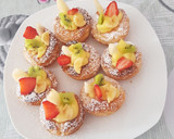 Foto del paso 1 de la receta: Tartaletas rellenas de crema pastelera y frutas