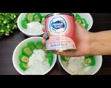 Foto langkah ke 13 dari resep Resep Es Pisang Ijo Rasanya Enak Dan Segar Banget.