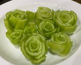 Hình bước làm 1 của món Cải thìa xào tỏi dầu hào