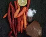 Foto langkah ke 2 dari resep Sambel Cemeding/ Sambel Daun Ubi.