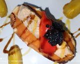 Foto del paso 3 de la receta: Pincho de melva con tomate aromatizado de albahaca