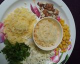 A picture of step 3 of Corn and potato cake.