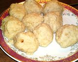 Zsidó maceszgombóc, a tyúkhúslevesbe recept fázis 8 fotója