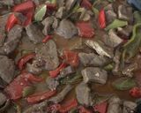 Foto del paso 10 de la receta: Hígado de cerdo en salsa