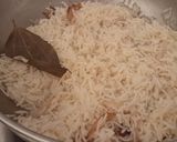 A picture of step 6 of Kerala style Nei choru (One pot meal ghee Rice).