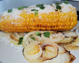 Foto del paso 4 de la receta: Mazorca con queso & cilantro