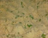 A picture of step 1 of Kalmi vada.