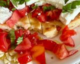 Une image de l'étape 2 de Bruschetta revisitée.