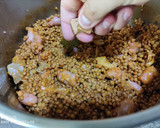 Foto del paso 6 de la receta: Lentejas con salchichas y setas en 25 minutos