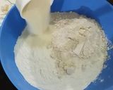 A picture of step 1 of Jaleebi Paratha.