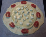 Foto del paso 4 de la receta: Hojaldre con provolone, roquefort y nueces