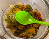 A picture of step 3 of ‘Don’t throw away’ Soup.