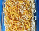 Foto del paso 5 de la receta: Espaguetis gratinados con atún rojo en conservas y bypsa