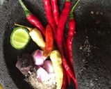 Foto langkah ke 1 dari resep Sambel Jeruk Mentah.
