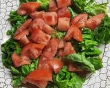 Foto del paso 1 de la receta: Ensalada base de tomate (4 variantes)