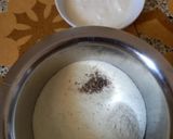 A picture of step 1 of Mango barfi.