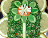 A picture of step 6 of Tabouleh.