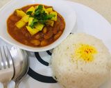 عکس مرحله 4 از دستور خورش لوبیا چیتی