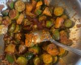 A picture of step 7 of Fresh Ivy Gourd Mango Pickle-Tindora Keri nu Athanu(Gujarati style)😋.