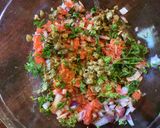 A picture of step 2 of California Farm Salmon Tartare.