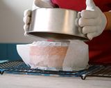 A picture of step 9 of Strawberry Decoration Cake, Chantilly Fraise.