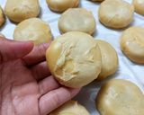 Foto langkah ke 7 dari resep Bakpia Ubi Cilembu Lembut Renyah.