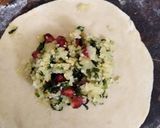 A picture of step 3 of Coconut & plain sev paratha.