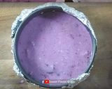 รูปขั้นตอนการทำที่ 16 ของ สูตรบลูเบอร์รี่ชีสเค้ก น่ารัก ไม่ง้อเตาอบ / No bake Layer Blueberry Cheesecake